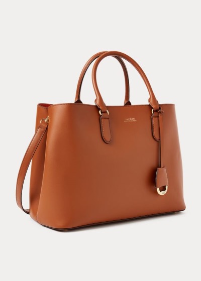 Women's Ralph Lauren Leather Marcy Satchel | 014298CIJ